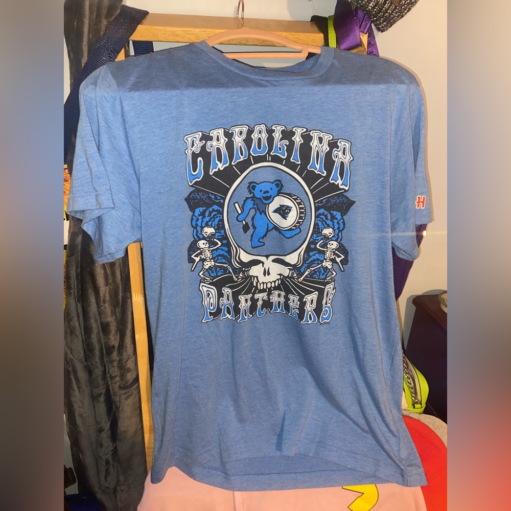 Grateful Dead Carolina Panthers T-shirt